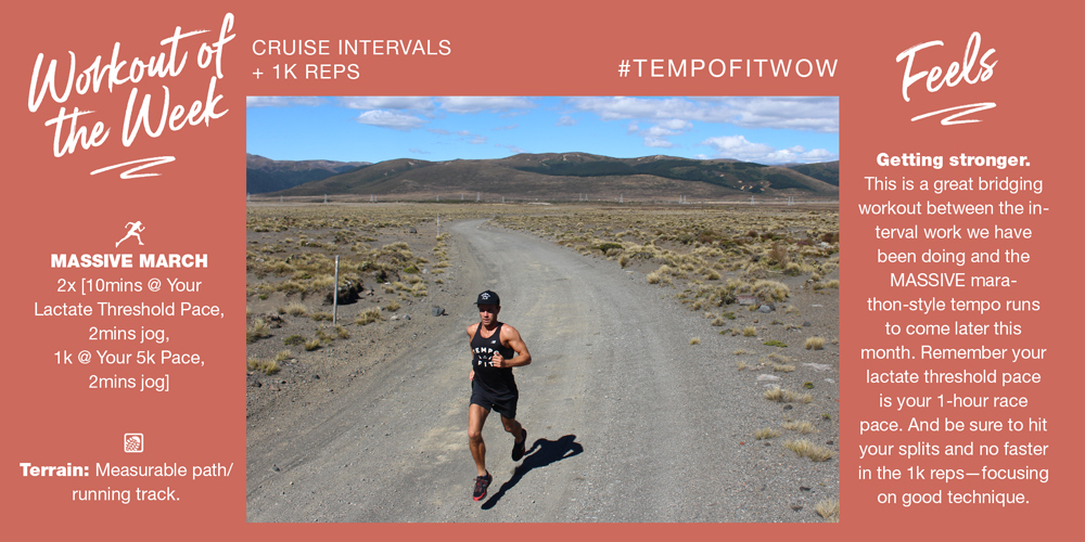 10k Pace Running Intervals